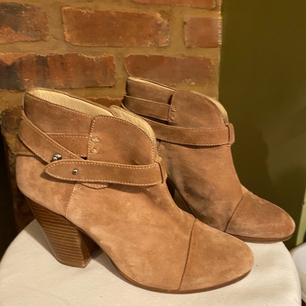 Rag & Bone Harrow Boot Tan Nubuck Size 40
